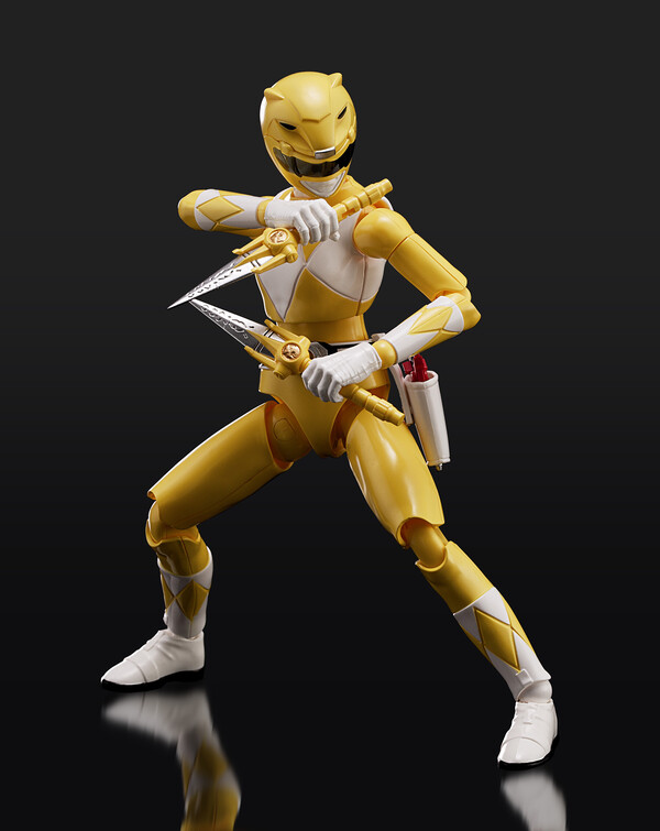 Yellow Ranger, Mighty Morphin Power Rangers, Flame Toys, Model Kit